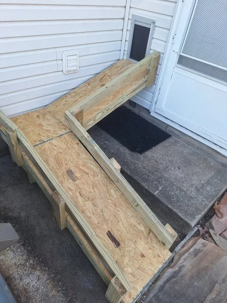 Pet door installation in Joplin, MO by Cornerstone Handyman Services