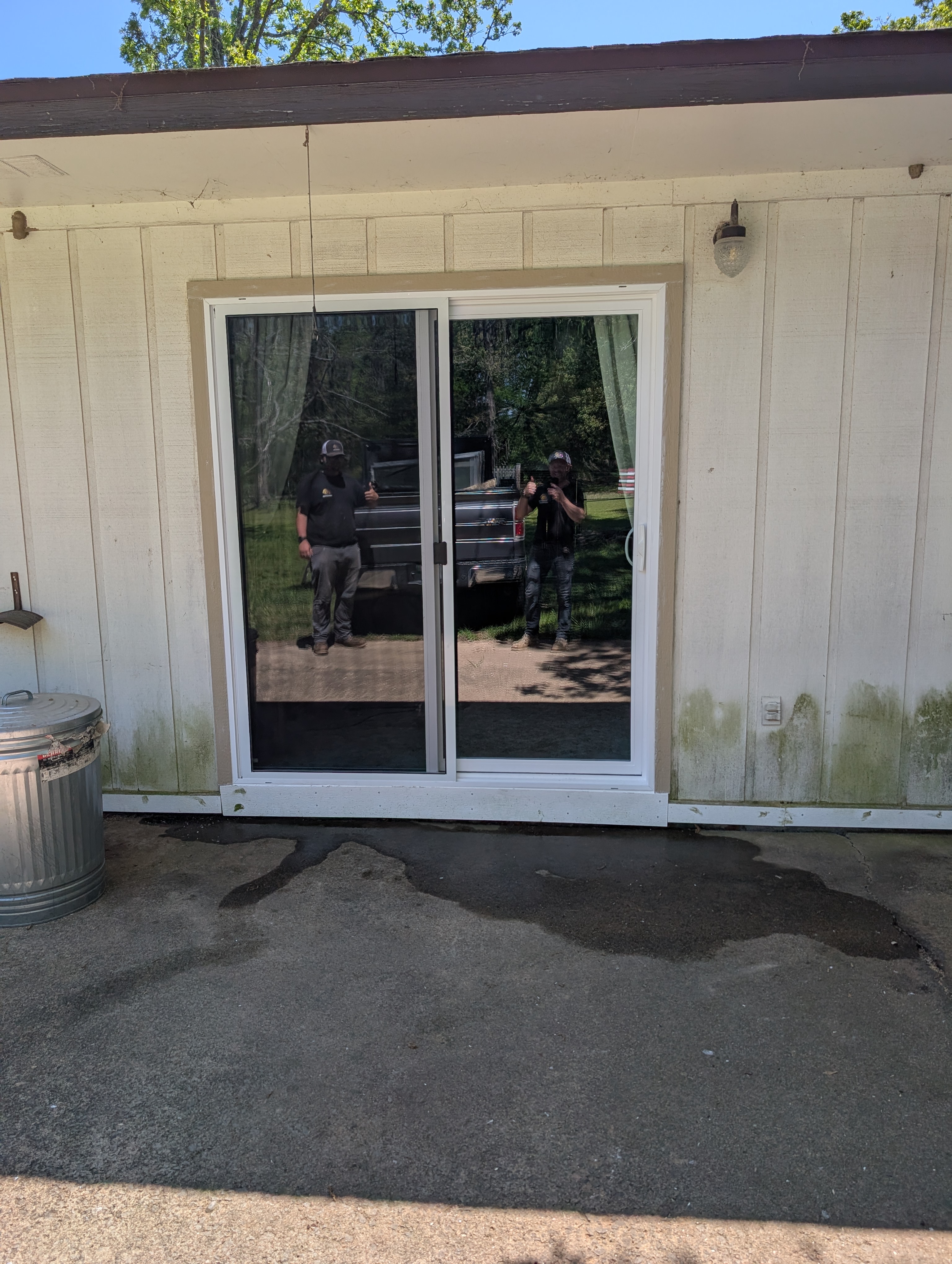 Patio door and trim replacement in Neosho, MO